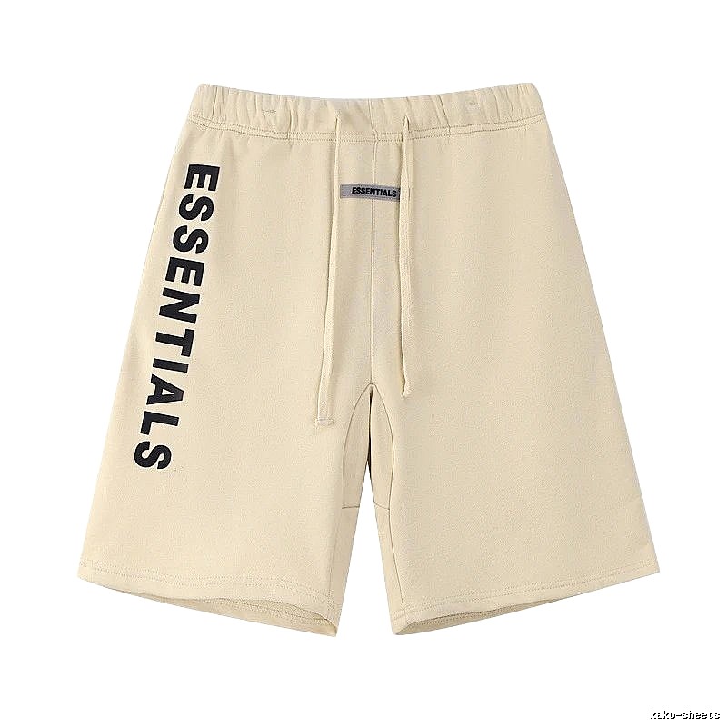 ESSENTIALS minimalist style beige shorts