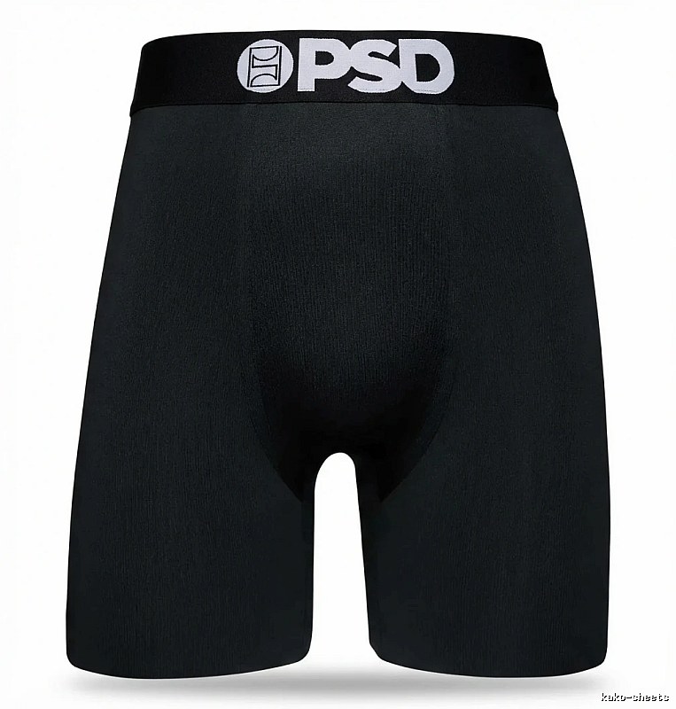PSD Men's Simple Style Black Shorts