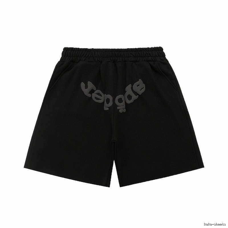 Sp5der letter trendy brand style shorts
