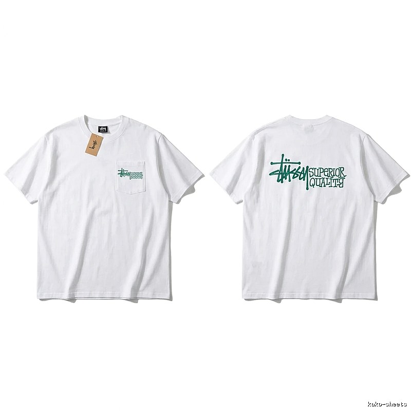 Stussy simple white T-shirt