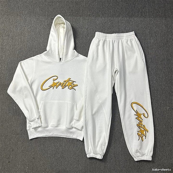 Stussy White Tracksuit Set Poolside Style Logo