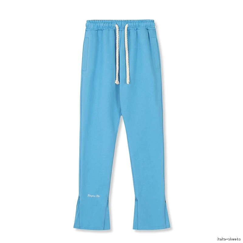 SynaWorld casual style blue sweatpants