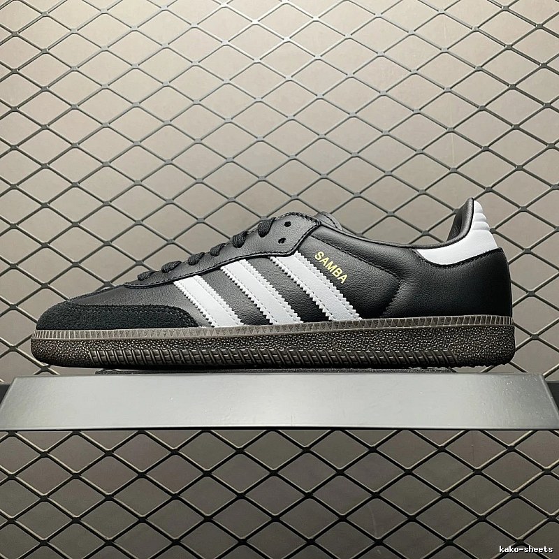 Adidas Low-Profile Sneakers with Streamlined Sole in Black and White