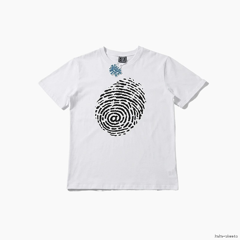 ADWYSD Fingerprint Style White T-shirt