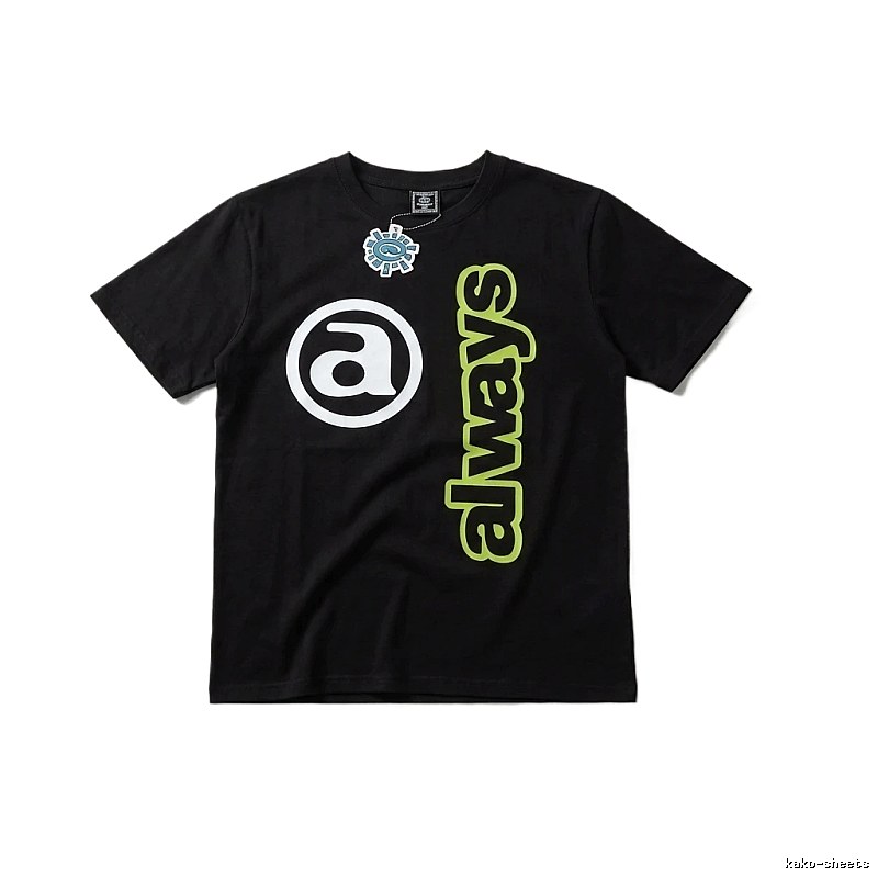 ADWYSD Letter Printing Short-sleeve Shirt