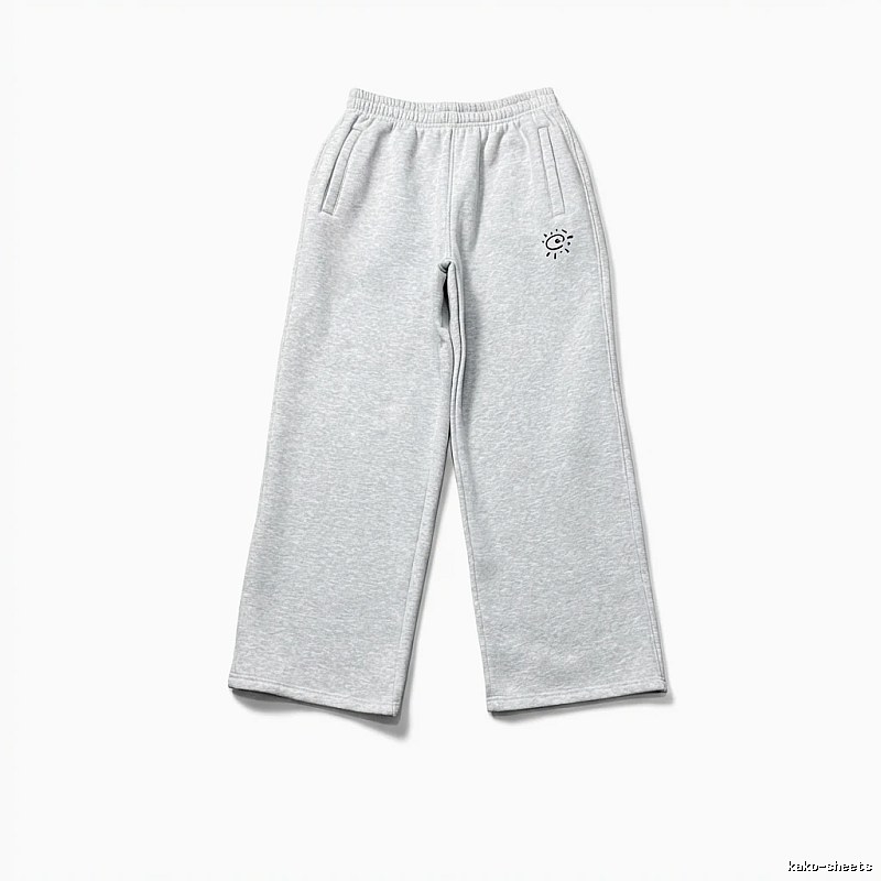 ADWYSD minimalist style gray sweatpants