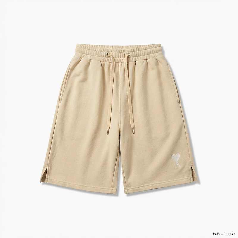AMI casual style khaki shorts