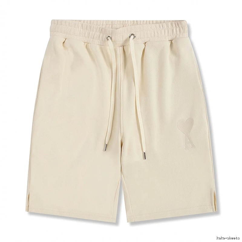 AMI casual style off-white shorts