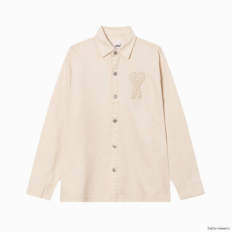 AMI Embroidered Love Style Shirt
