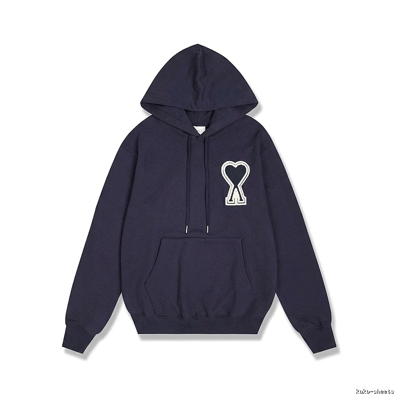 AMI Heart Pattern Hoodie
