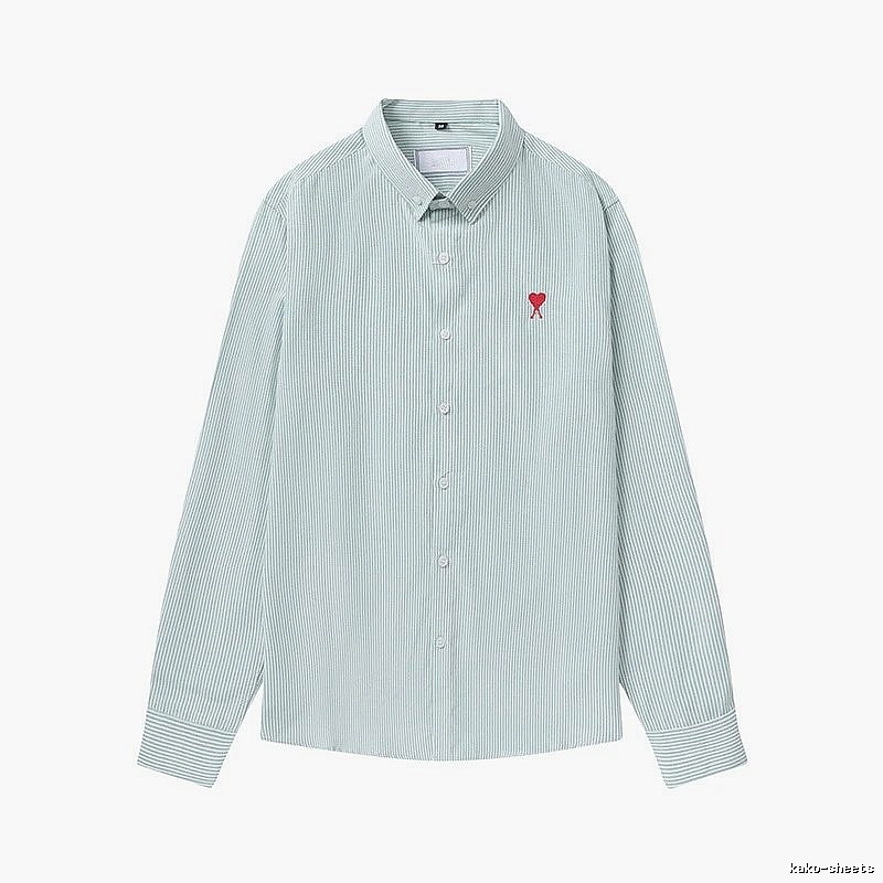 AMI Heart - Shaped Stripe Shirt