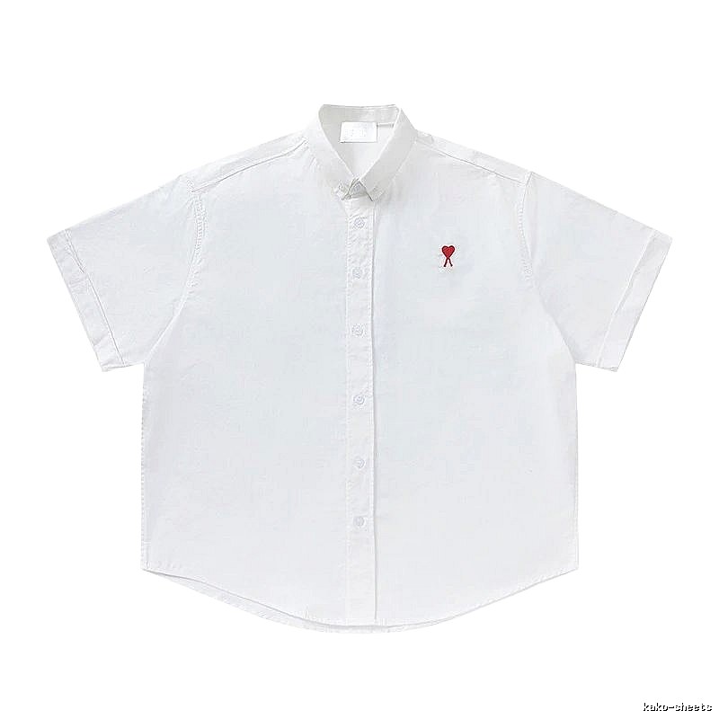 AMI Love Simple White Shirt