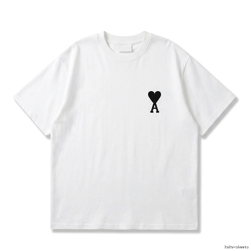 AMI Love Simple White T-shirt