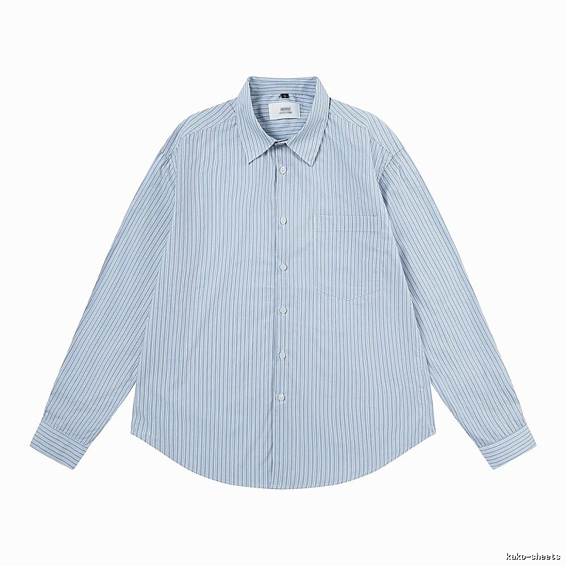 AMI Stripe Minimalist Style Shirt