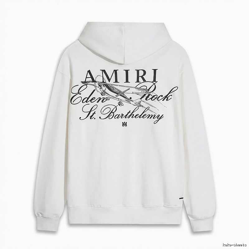AMIRI Printed Casual White Sweatshirt