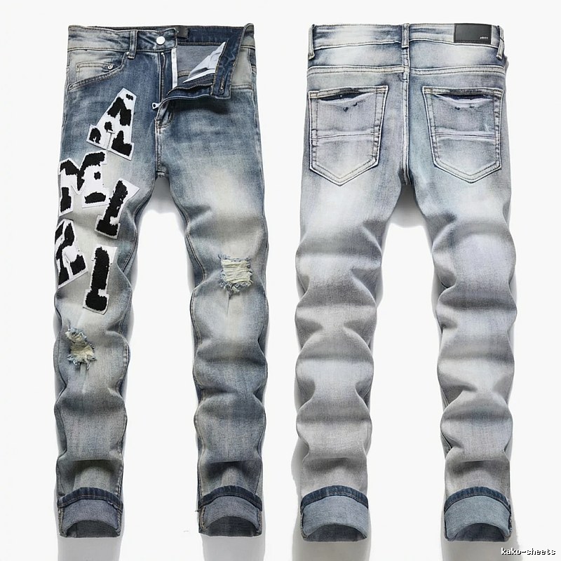 AMIRI Ripped Trendy and Cool Style Jeans