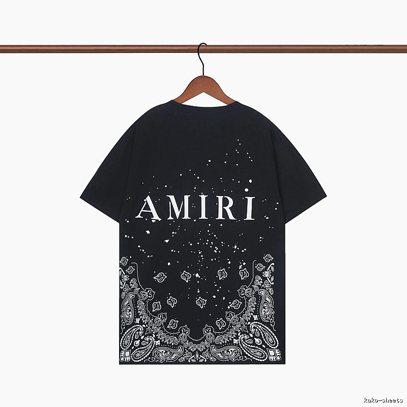 Amiri Weekend Graphic T-shirt White Blue Amiri for Seasonal Looks