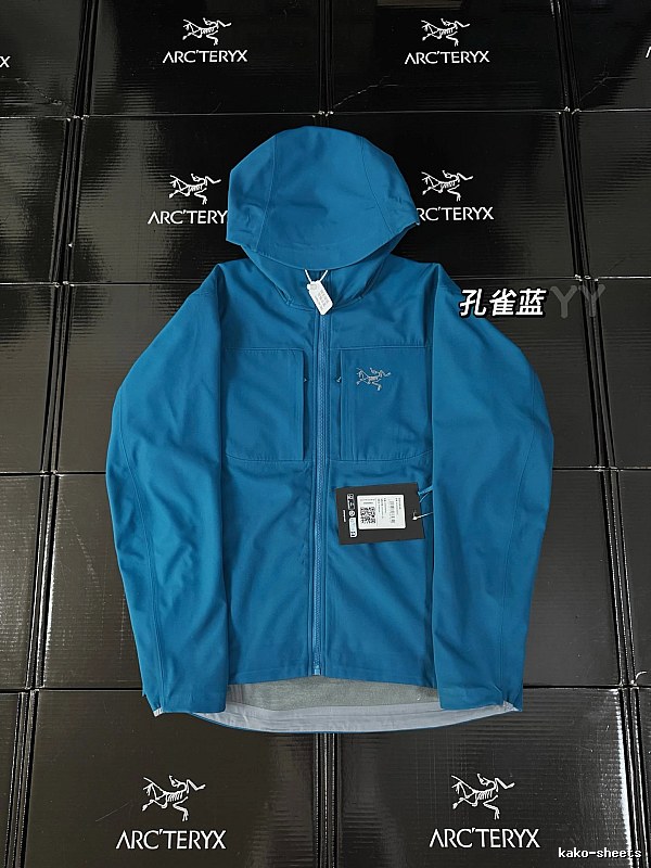 Arc’teryx functional style peacock blue coat