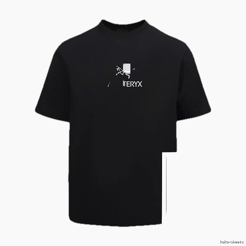 Arc'teryx Printed Street Style Black Short-sleeve T-shirt