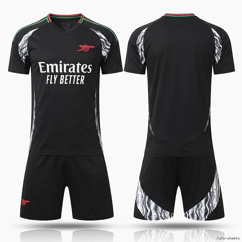 Arsenal retro-style black jersey