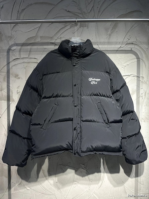 Balenciaga black down jacket