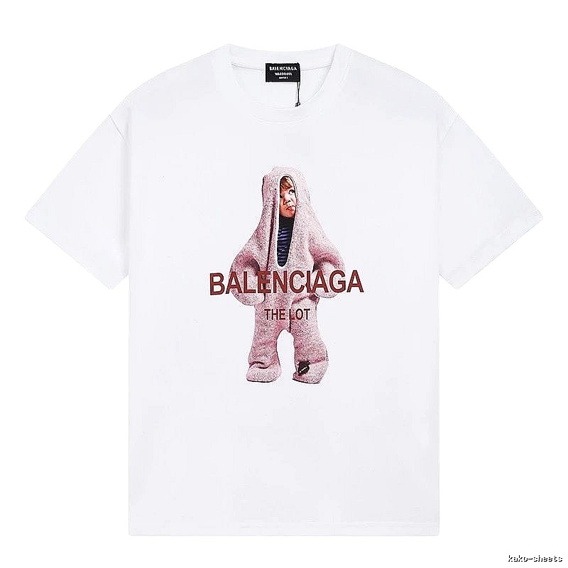 Balenciaga cartoon white T-shirt