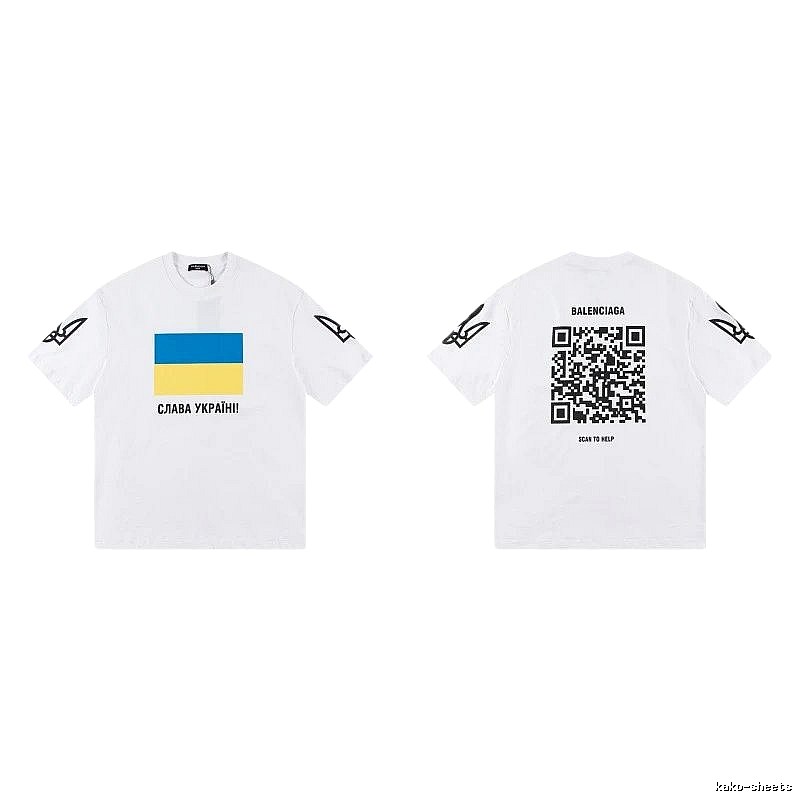 Balenciaga Charity Limited Edition Street Style White T-Shirt