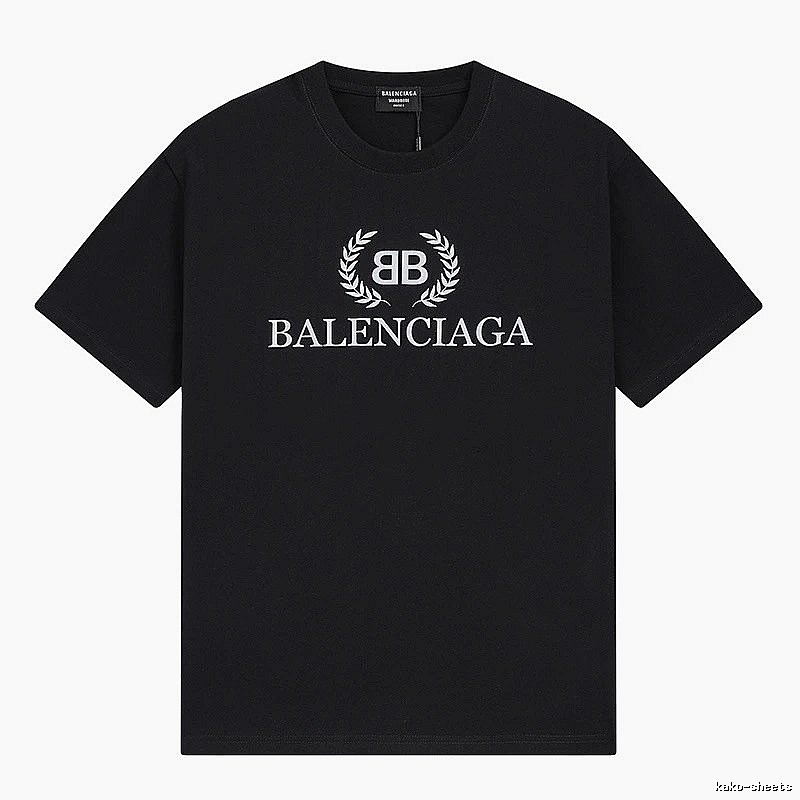 Balenciaga Classic Style Black T-shirt