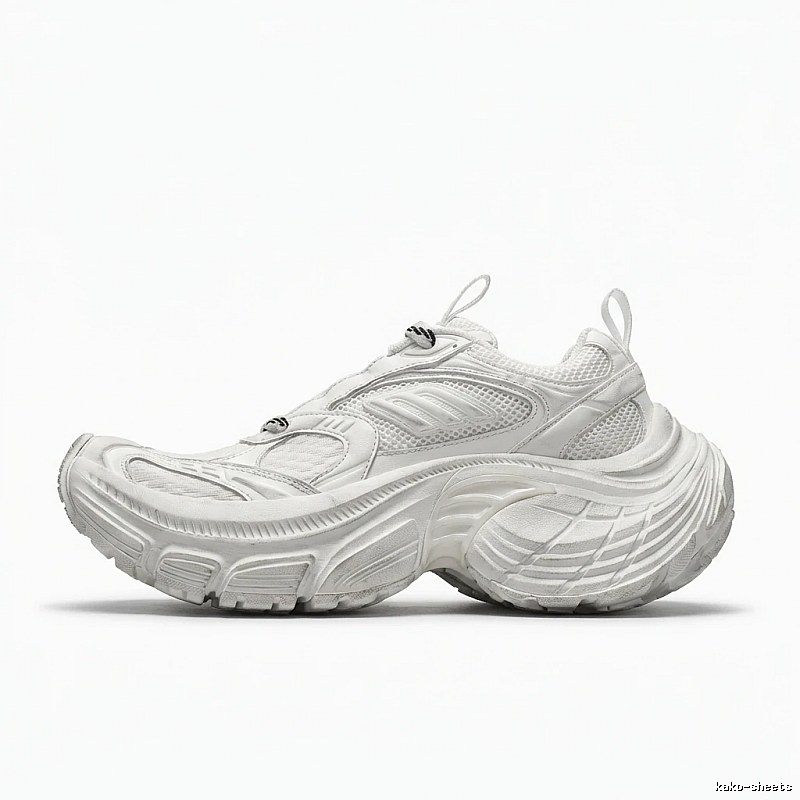 Balenciaga dad-style white shoes
