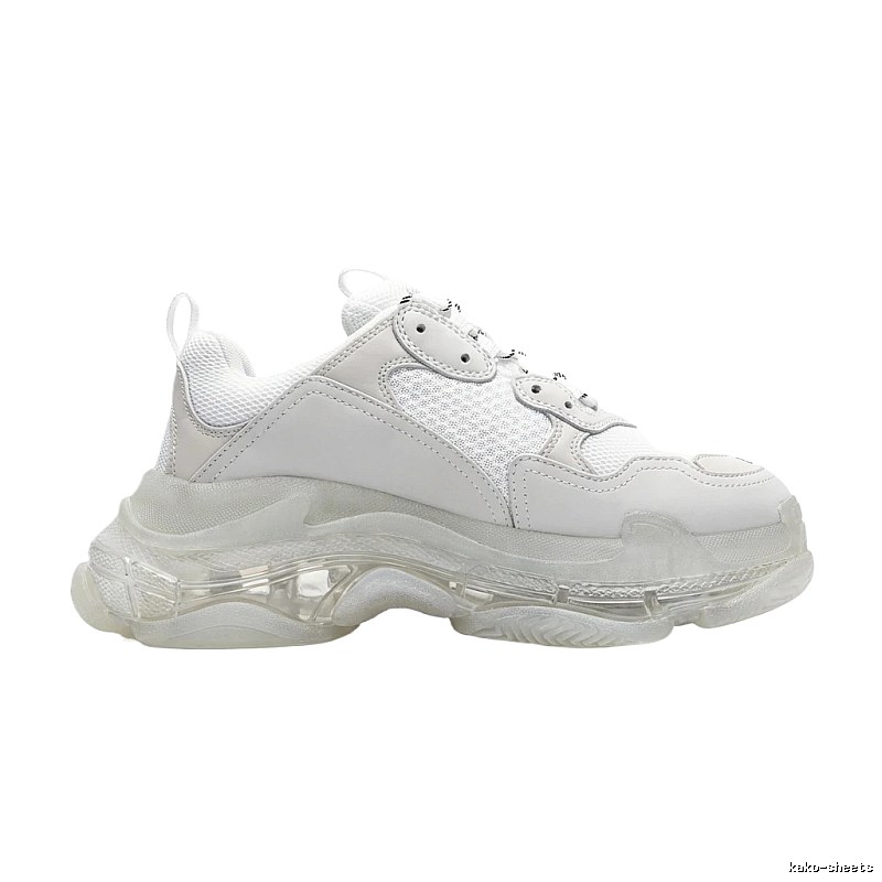 Balenciaga dad-style white shoes