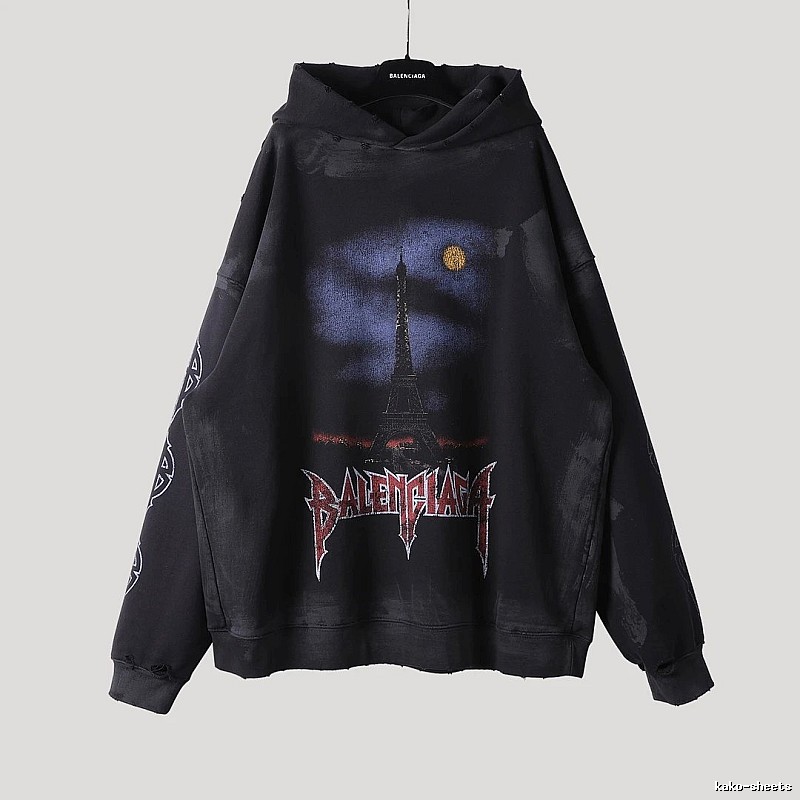 Balenciaga dark style sweatshirt