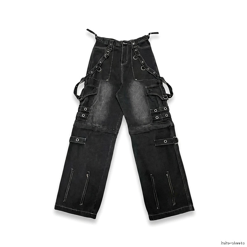 Balenciaga dark workwear style jeans