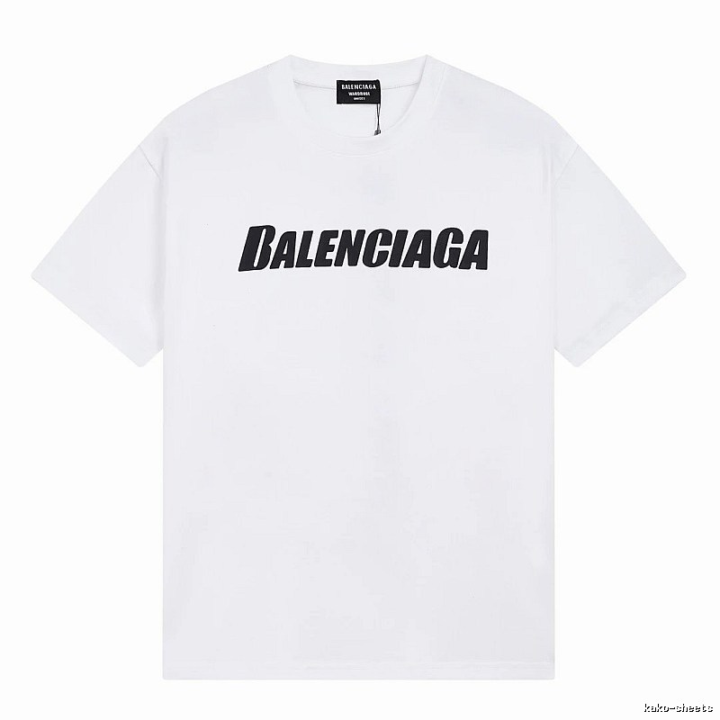 Balenciaga minimalist white T-shirt