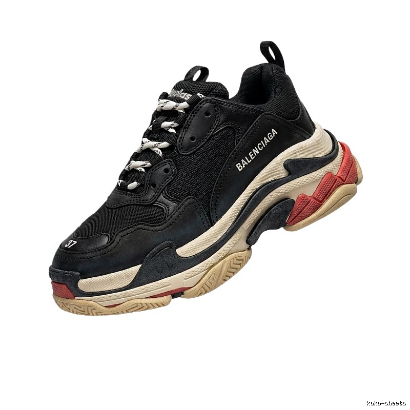 Balenciaga retro black sneakers