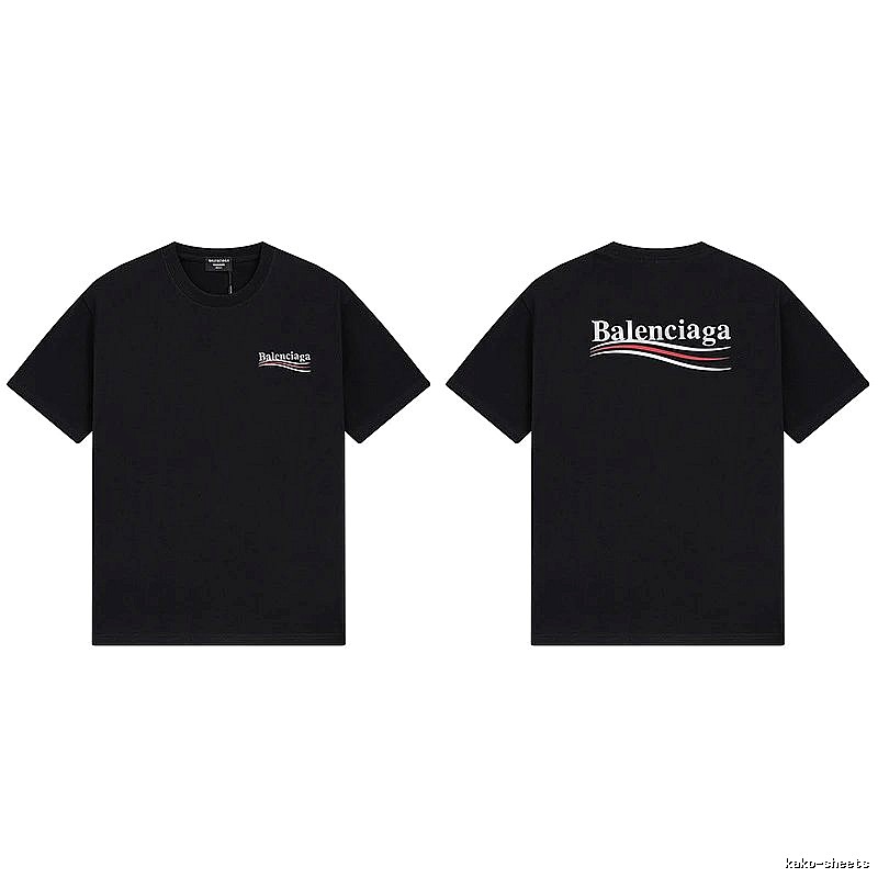 Balenciaga simple black short-sleeve