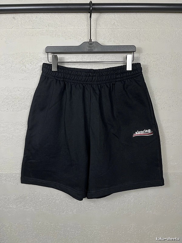 Balenciaga sporty black shorts