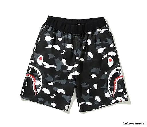 Bape Shark Camouflage Shorts