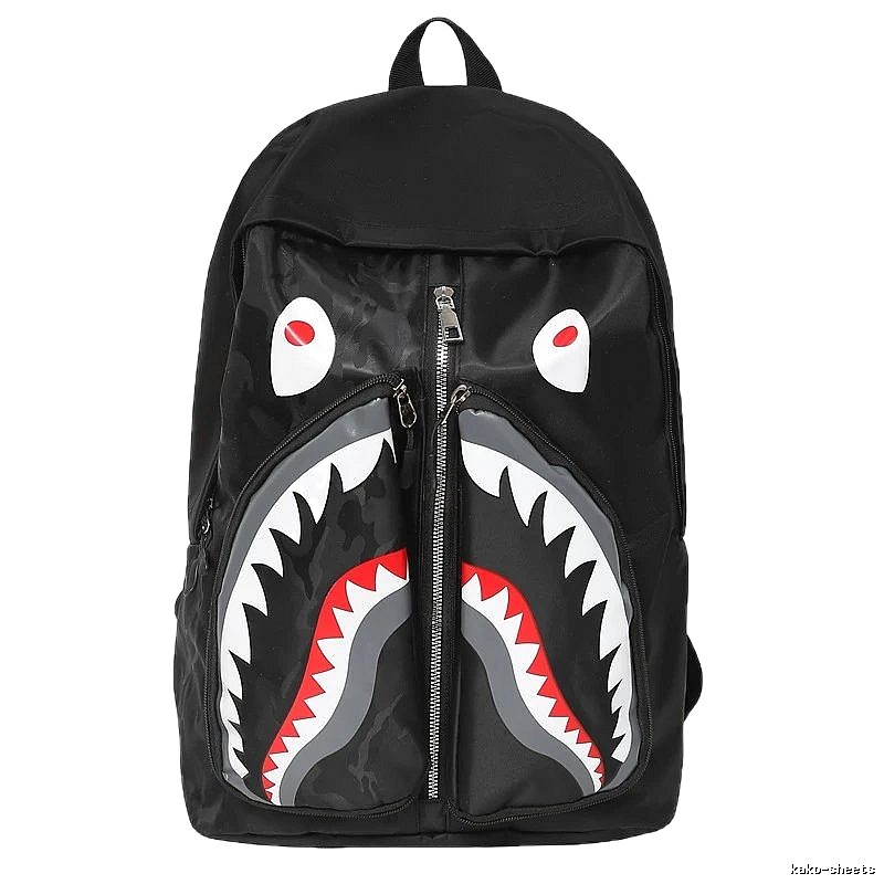 Bape Shark Series Black Backpack