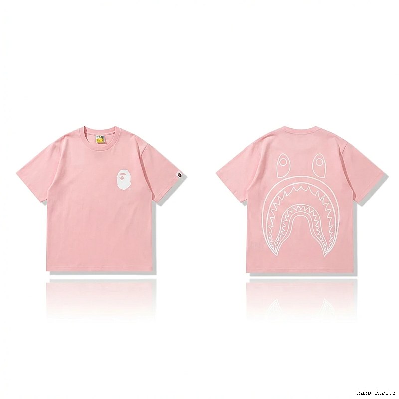 Bape Shark Series Pink T-shirt
