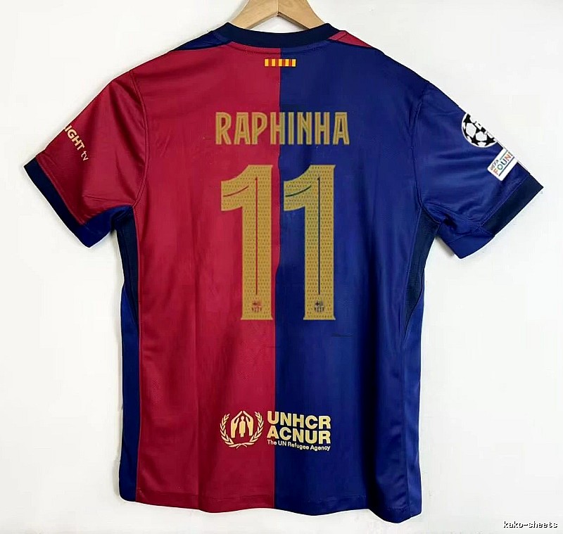 Barcelona Easy Match Gavi #6 soccer jersey Blue Red Barcelona for Everyday Use