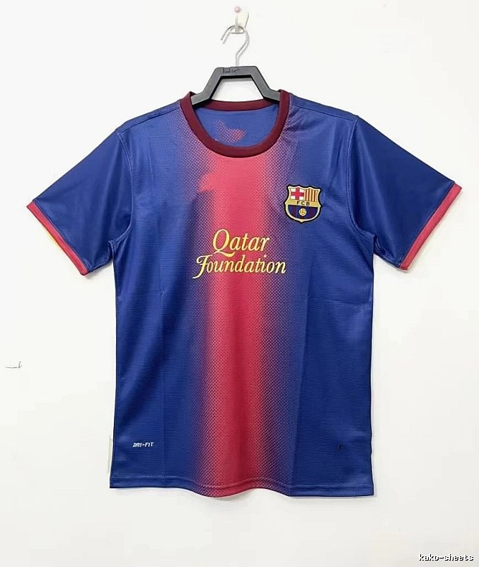 Barcelona Gift Ready Retro soccer jersey Blue Red Barcelona with Fresh Pattern