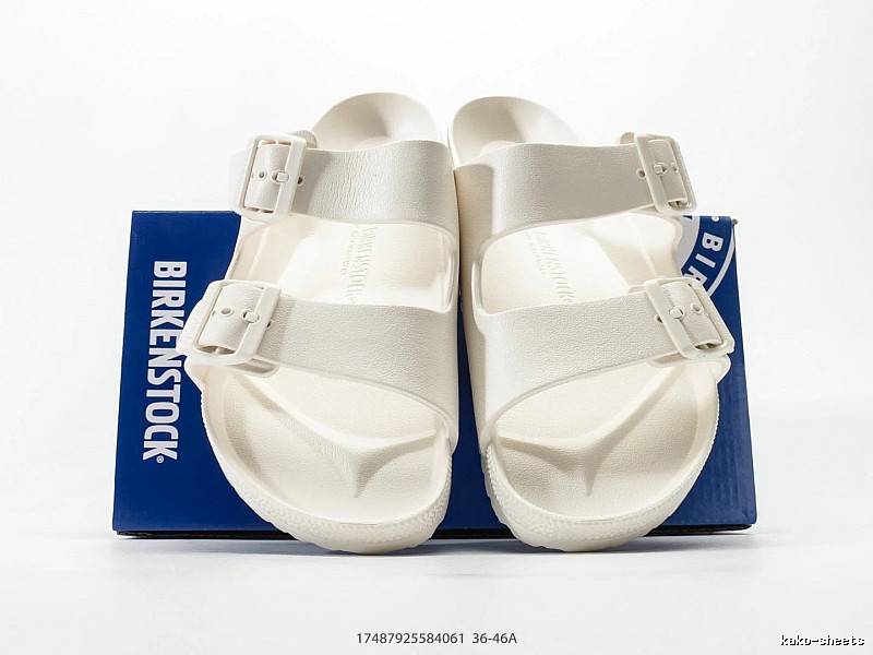 BIRKENSTOCK Arizona Casual White Slide Sandals