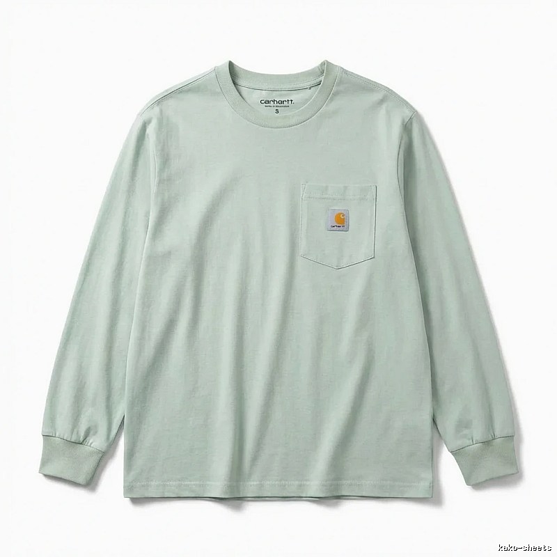Carhartt basic simple style light green sweatshirt