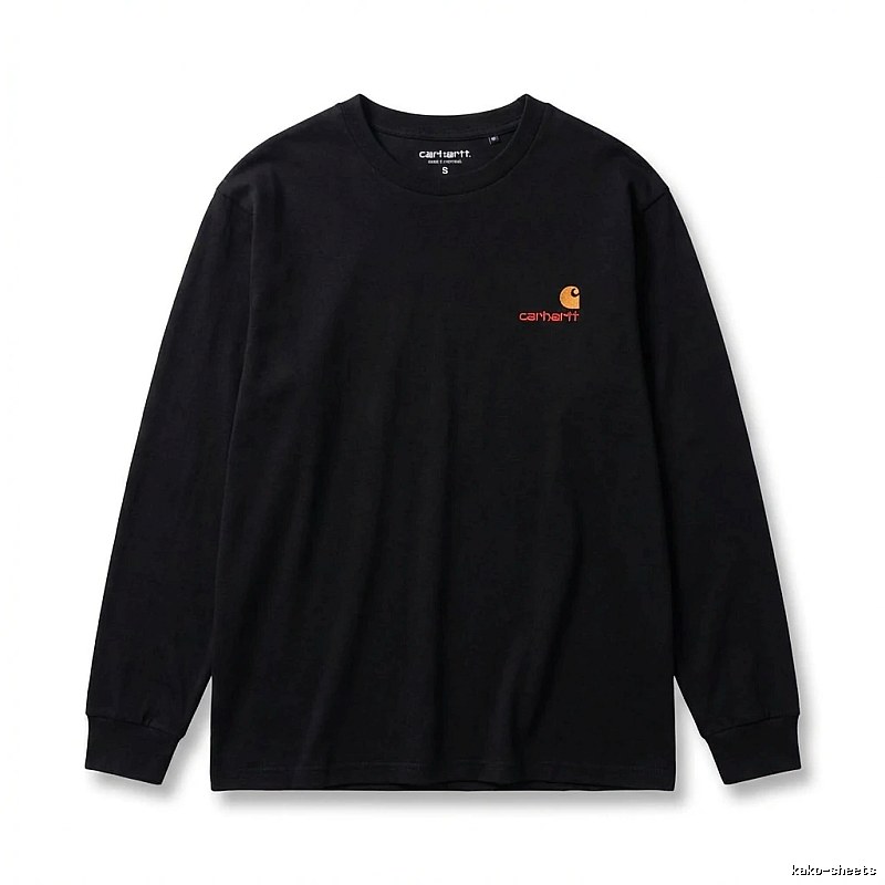 Carhartt simple style black sweatshirt
