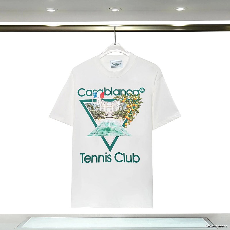Casablanca Tennis Club White T-shirt