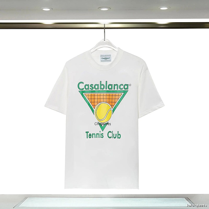 Casablanca Tennis Style White T-shirt