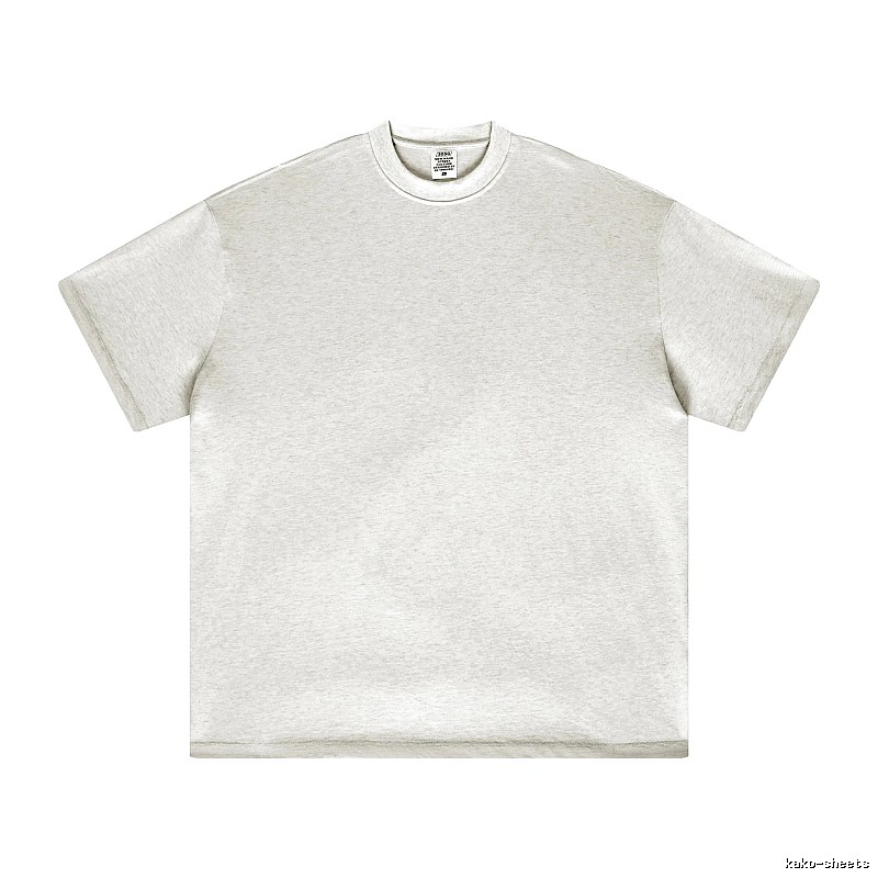 Casual Plain white T-shirt Minimal White Short for Streetwear Looks