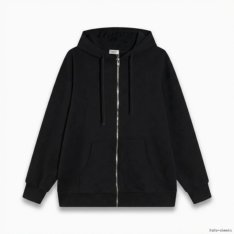 CELINE basic simple black sweatshirt