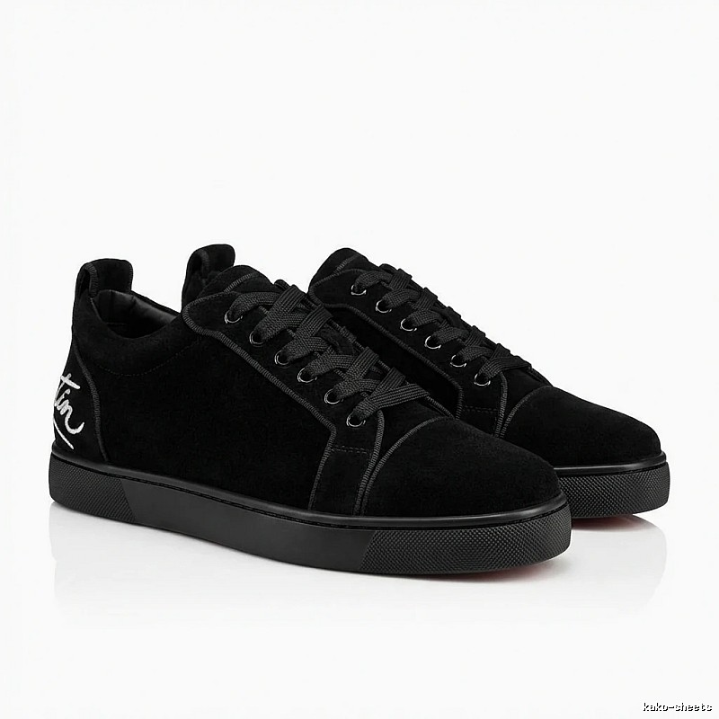 Christian Louboutin casual style black shoes