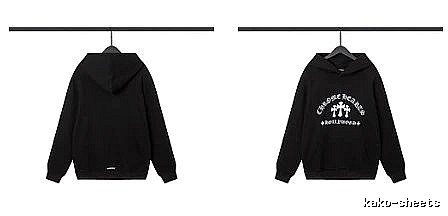 Chrome Hearts 2089-79 Black Cross Graphic Hoodie Clean Finish